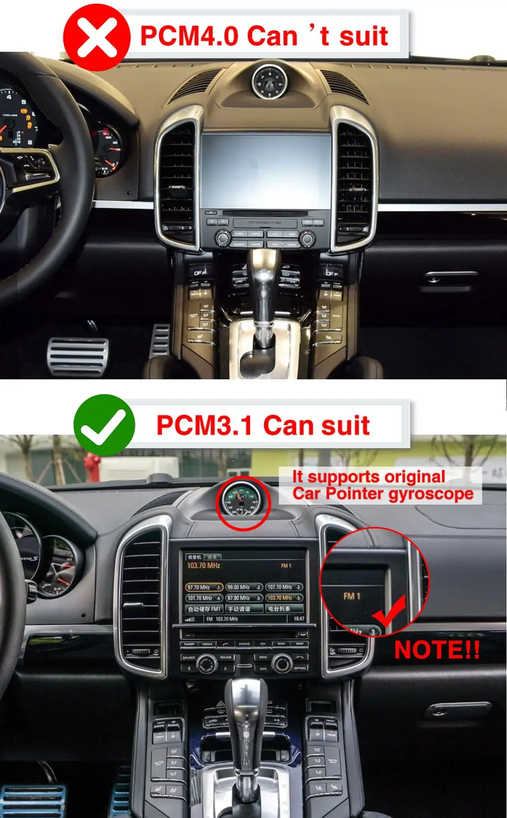 Discount MEKEDE 10.4" Android 7.1 Car DVD Player For Porsche Cayenne (2011- 2016) GPS Navigation 2G RAM 32GB ROM Radio Stereo  BT Wifi 2