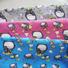 Тоторо Ручная работа пэтчворк хлопок холст ткань швейная подушка для сумки Diy скатерть-занавеска диван 91 см* 145 см