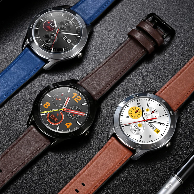 

Sports Bluetooth Call Full Round Full Touch Screen Message Notification Smart Watch ECG Heart Rate Multiple Dials Smartwatch