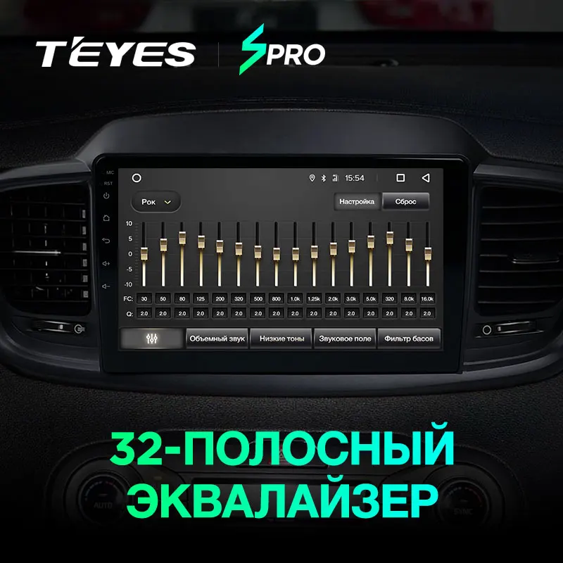 TEYES SPRO Штатная магнитола для Киа Соренто UM Kia Sorento UM- Android 8.1, до 8-ЯДЕР, до 4+ 64ГБ 32EQ+ DSP 2DIN автомагнитола 2 DIN DVD GPS мультимедиа автомобиля головное устройство