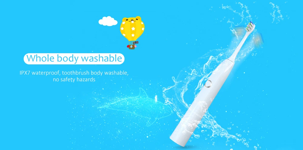 Детская электрическая зубная щетка Smart Sonic PW-B-101