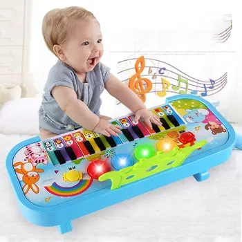

Infant Early Childhood Education Puzzle Piano Music Toy Children'S Multifunction 24 Key Candy Keyboard