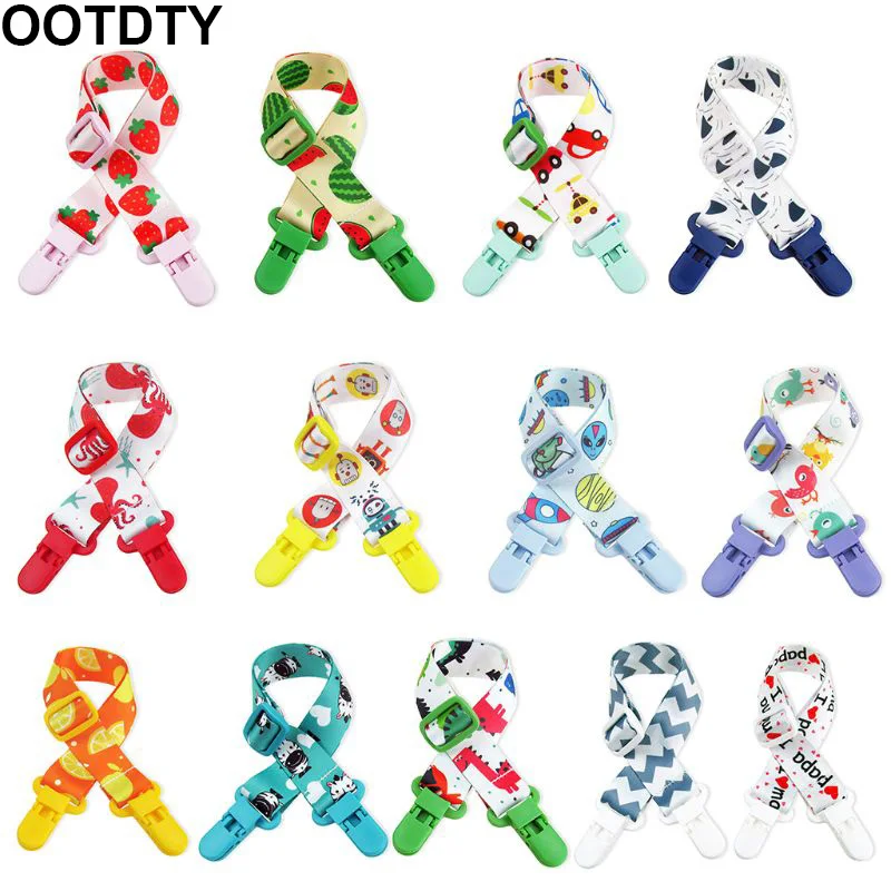 

Baby Bib Strap Adjustable Napkin Clip Neck Strap For Baby Adult Travel Home Dinner Accessories Colorful Easy Clean Safety