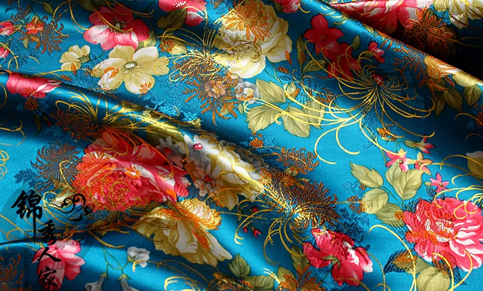 011 DIY Швейные принадлежности и ткани парча и атласная ткань, древнее китайское платье, Tang платье, Cheongsam