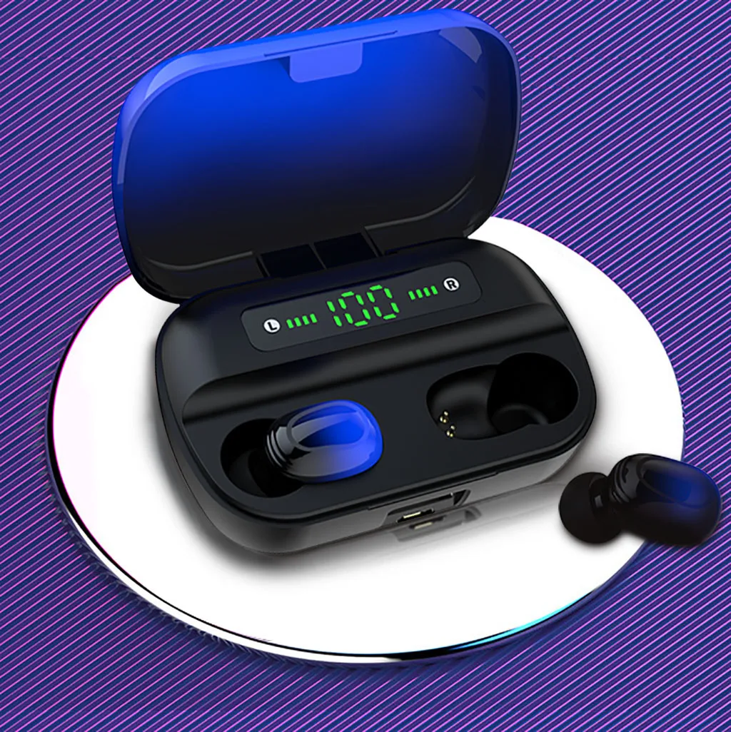 Беспроводные наушники Bluetooth наушники 9D стерео наушники-вкладыши спортивные гарнитуры HD вызов TWS беспроводные наушники для huawei Xiaomi iPHONE