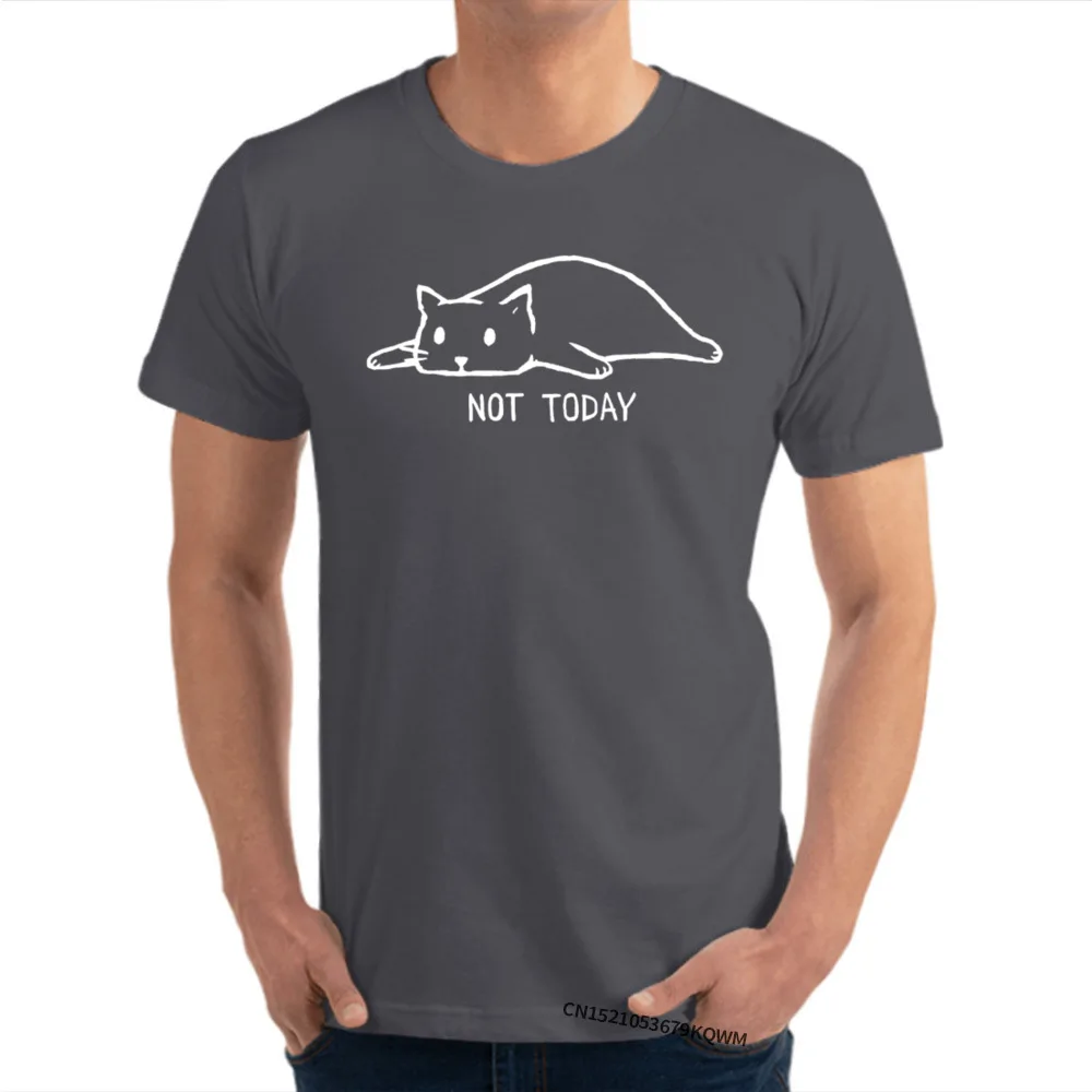  O Neck Tshirts April FOOL DAY T Shirt Short Sleeve Fashion Cotton Fabric Cool Tee-Shirt Summer Men Wholesale not today 124 carbon