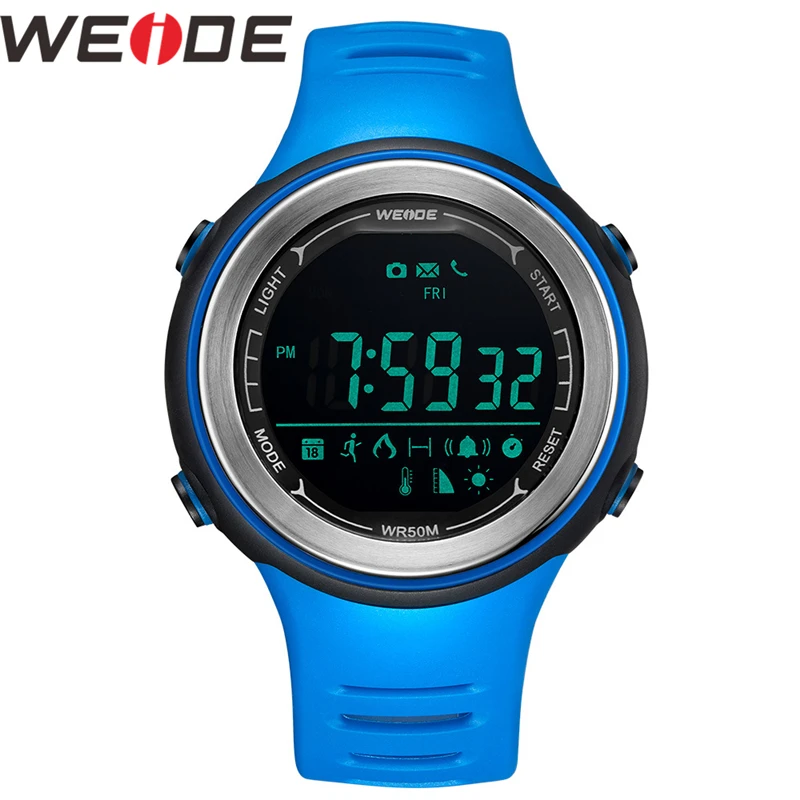 Умные часы WEIDE Sports Многофункциональные цифровые счетчик устройств Bluetooth