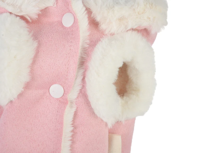 Зимние теплые Pet Одежда с принтом в виде собак Мягкий хлопок четыре ноги толстовка с капюшоном для маленькие собачки Чихуахуа Мопс свитер Костюмы куртка для щенка