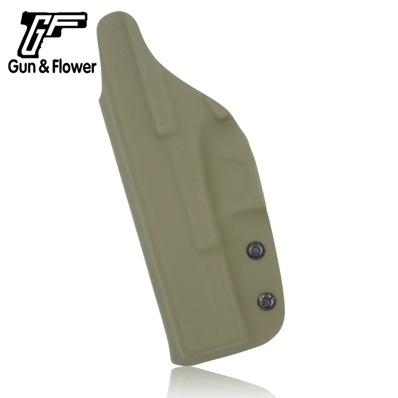 Пистолет с цветочным рисунком Glock 17/22/31 внутри пояса Kydex пистолет крышка осенние армейские зеленые маскировки правая рука кобура для пистолета