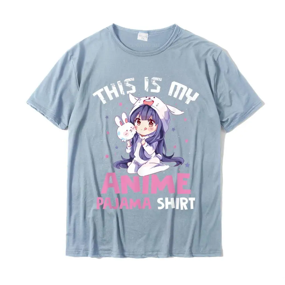 Round Collar Birthday 100% Cotton Fabric Youth T Shirts Cool Short Sleeve Tops T Shirt Oversized 3D Printed Clothing Shirt This Is My Anime Pajama Funny Anime Lover For Teen Girl Gift T-Shirt__35509 light