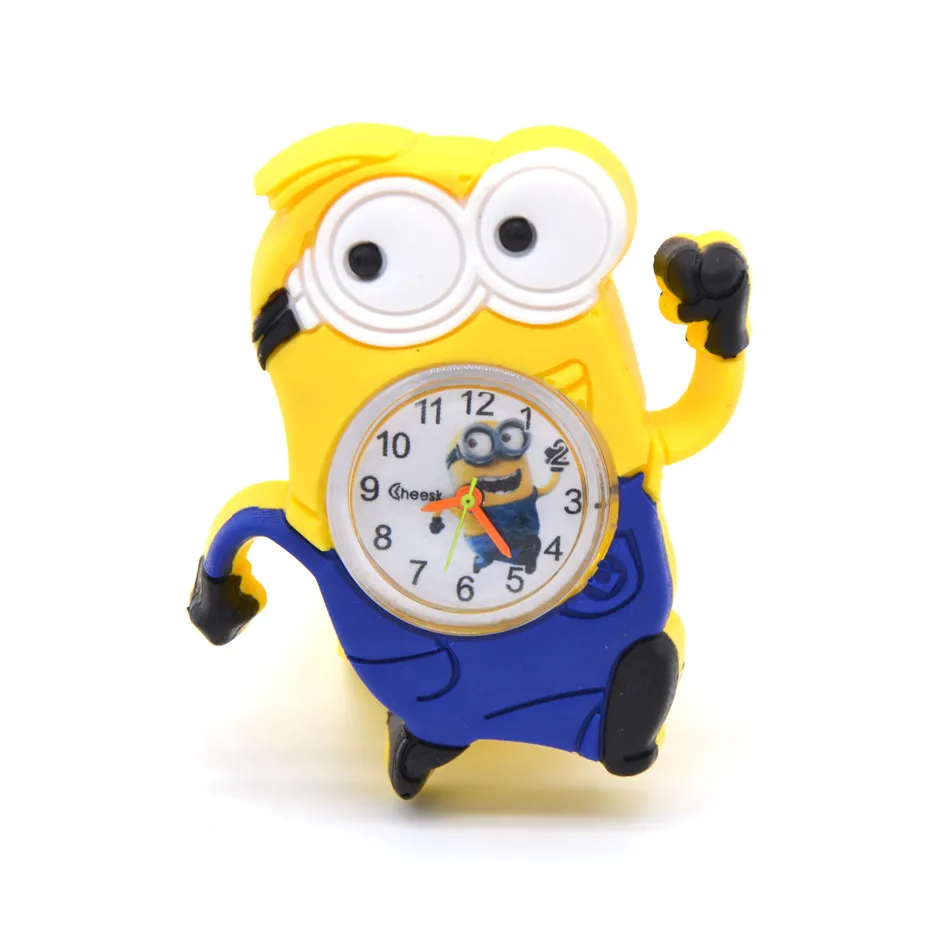 Children s 3D Cartoon Film Toy Kids Watches Children Baby Clock for Girls Boys Gifts Toy 4