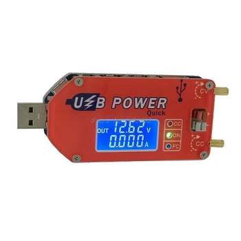

DC 1-30V 15W QC 2.0 3.0 FCP Quick Charge Laboratory Power Supply Regulador DP3A Digital Display USB Adjustable Power Module