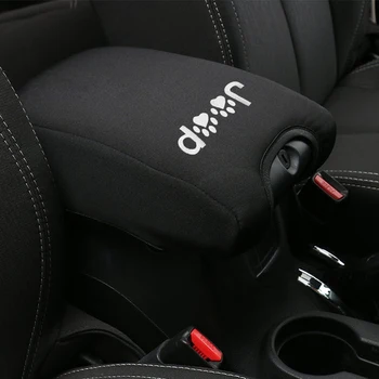 

Cute Armrest Box Protection Cover Automobile Decoration Accessories Car Central Armrest Pad Black Console Arm Rest Seat Box