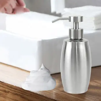 

Stainless Steel Hand Soap Pump Bottle Foam Lotion Shampoo Liquid Dispenser for Bathroom Kitchen Foaming Bottle