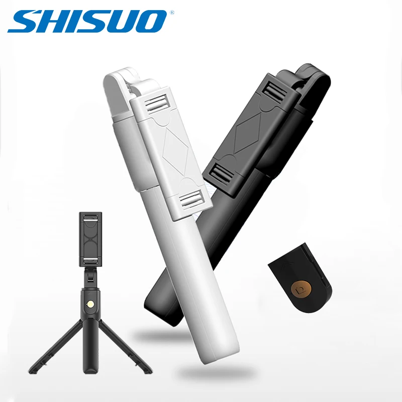 

SHISUO K07 3 in 1 Wireless Bluetooth Remote Selfie Stick Tripod Monopod Universal Potable for Phone Watch Movie