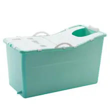 Складывающаяся Ванна бочка для взрослых супер большая утолщенная пластиковая Ванна бочка для всего тела Ванна Бытовая ванная и Туалет