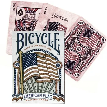 

Bicycle American Flag Poker Playing Cards Heritage History USPCC Limited Edition Deck New Sealed Magic Cards Magic Tricks Props