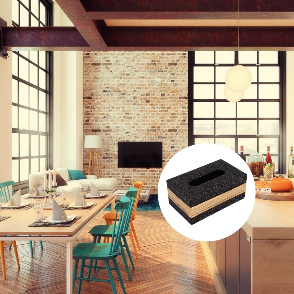 

1PC Exquisite Practical Creative Durable Napkin Box for Store