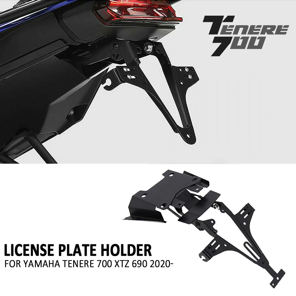 Accessori Moto Portatarga Per Yamaha Tenere 700 Tenere700 2020 2021
