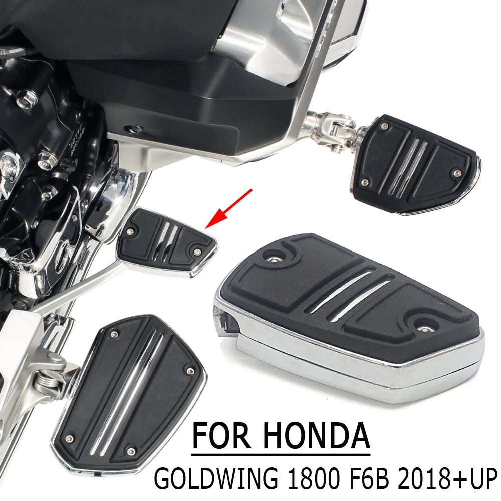 

Motorcycle Chrome Brake Pedal Cover For Honda Goldwing 1800 F6B GL1800 2018 2019 2020 2021 Motorcycle Accessories