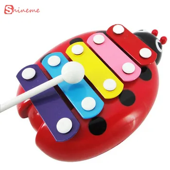 

Beetle 5-Note musical Toys Wisdom keyboard instrument educational toys with 5 key type for kids boys girls baby musical toys