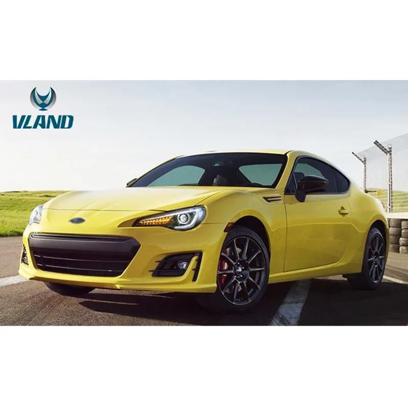 VLAND Заводская фара для автомобиля для 86 головного света для SUBARU 2012 фара и сигнал поворота с последовательным индикатором