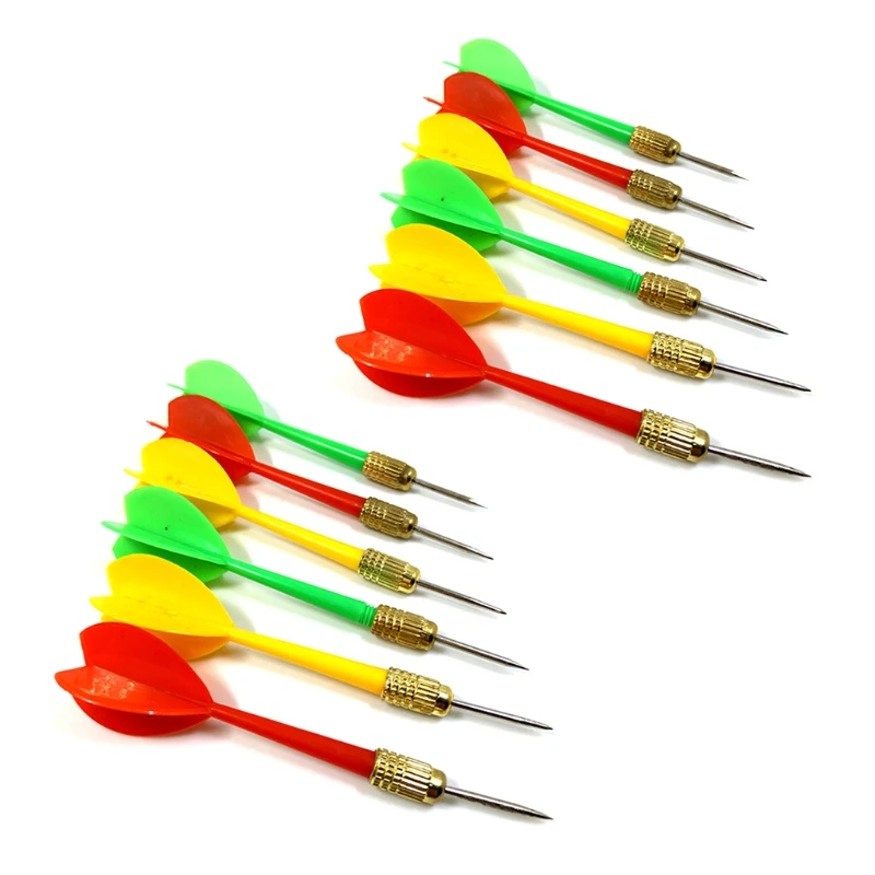 500PCS Carnival Color Balloons with 12Pcs Metal Darts Game Outdoor Game Party Decorations Christmas Balloons Group Games