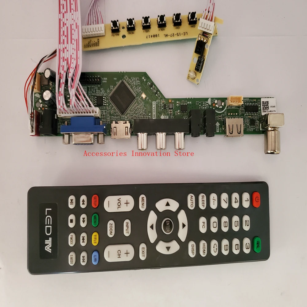 New Controller Driver Board Monitor Kit LTN140AT26 LTN140AT26-L01 TV+HDMI+VGA+USB 1366X768 40 Pins LCD LED Screen Panel