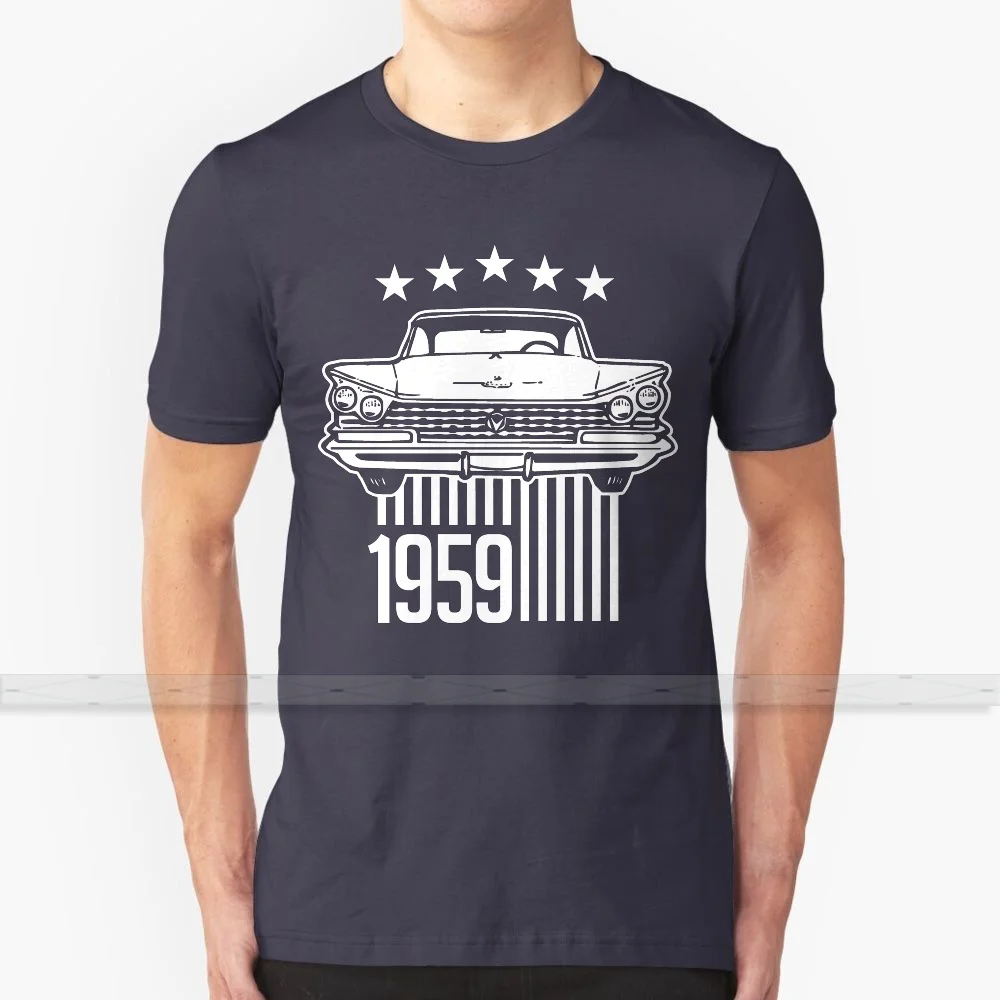 1959 Buick illustration T Shirt Custom Design Cotton For Men Women T ...