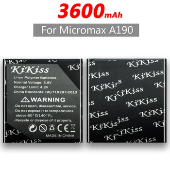 

3600mAh Mobile Phone Battery For Micromax A190 +Tracking Number