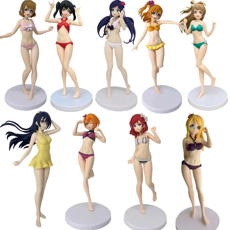

22cm Anime Love Live Action Figure EXQ FIGURE UMI HOSHIZORA RIN TOJO NOZOMI KIMINO MINAMI KOTORI SONODA Fate Zero PVC Model Toy