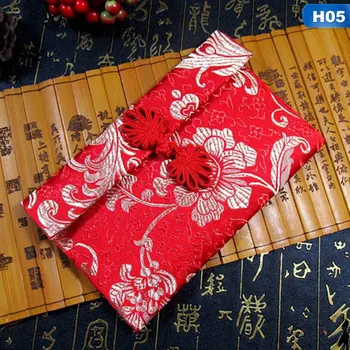 

Tang Embroidery Red Envelope 2020 Creative Rat Year Million Red Bag Wedding New Year Coin Purse Brocade Red Pocket