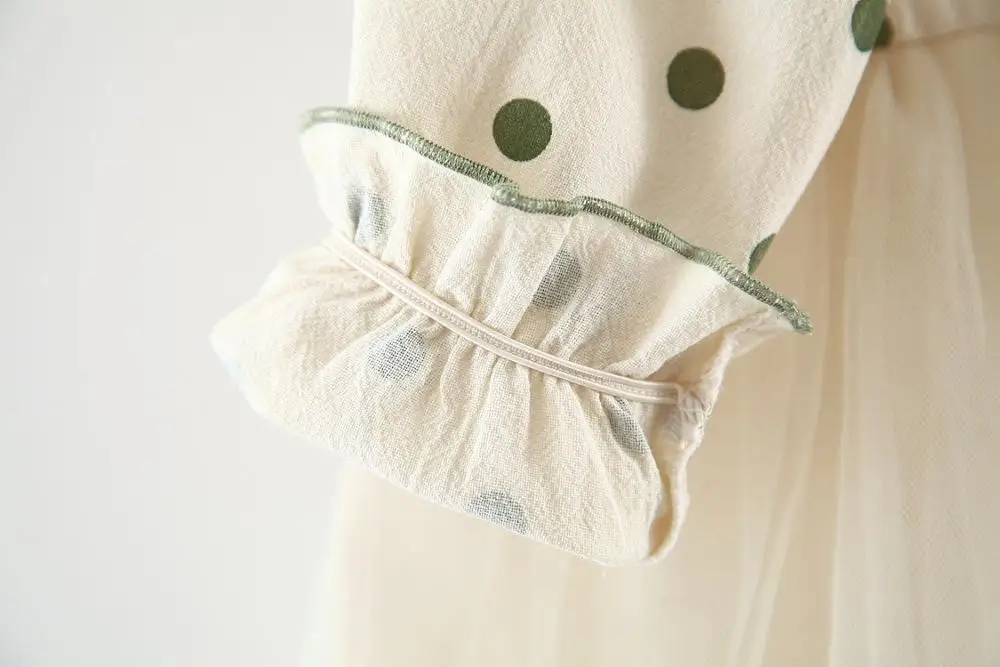 Humor Bear/ г. Осенняя одежда для маленьких девочек, платья платье для маленьких девочек с отворотами из пряжи, с отворотами кружевное платье с длинными рукавами