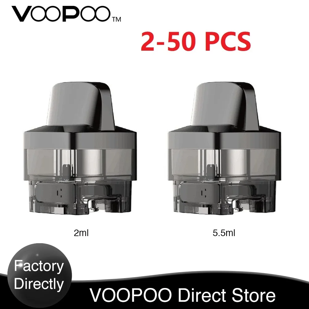 

pre order 2-50pcs VOOPOO VINCI Replacement Pod Cartridge 5.5ml Capacity for VOOPOO VINCI Mod Pod Kit E-cigarette Vape Cartridge