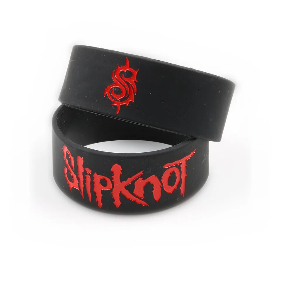 Slipknot Bracelet Silicone Heavy Metal Band Rock Band Fashion Wristband Bracelet Music Lover