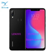 Global ROM Lenovo S5 Pro GT 6.2" 6GB RAM 64GB ROM Smartphone Four Camera Octa-Core 1.8GHz 3500mAh Battery Mobile phone