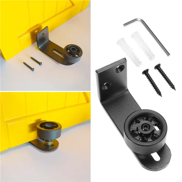 adjustable-sliding-barn-door-hardware-wall-guide-bottom-floor-roller-guide-with-screws-tools-kit