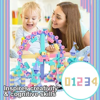 

Building Block with Electric Rail Race Track Children Car Model Train Track kids toys brinquedos juguetes игрушки антистресс