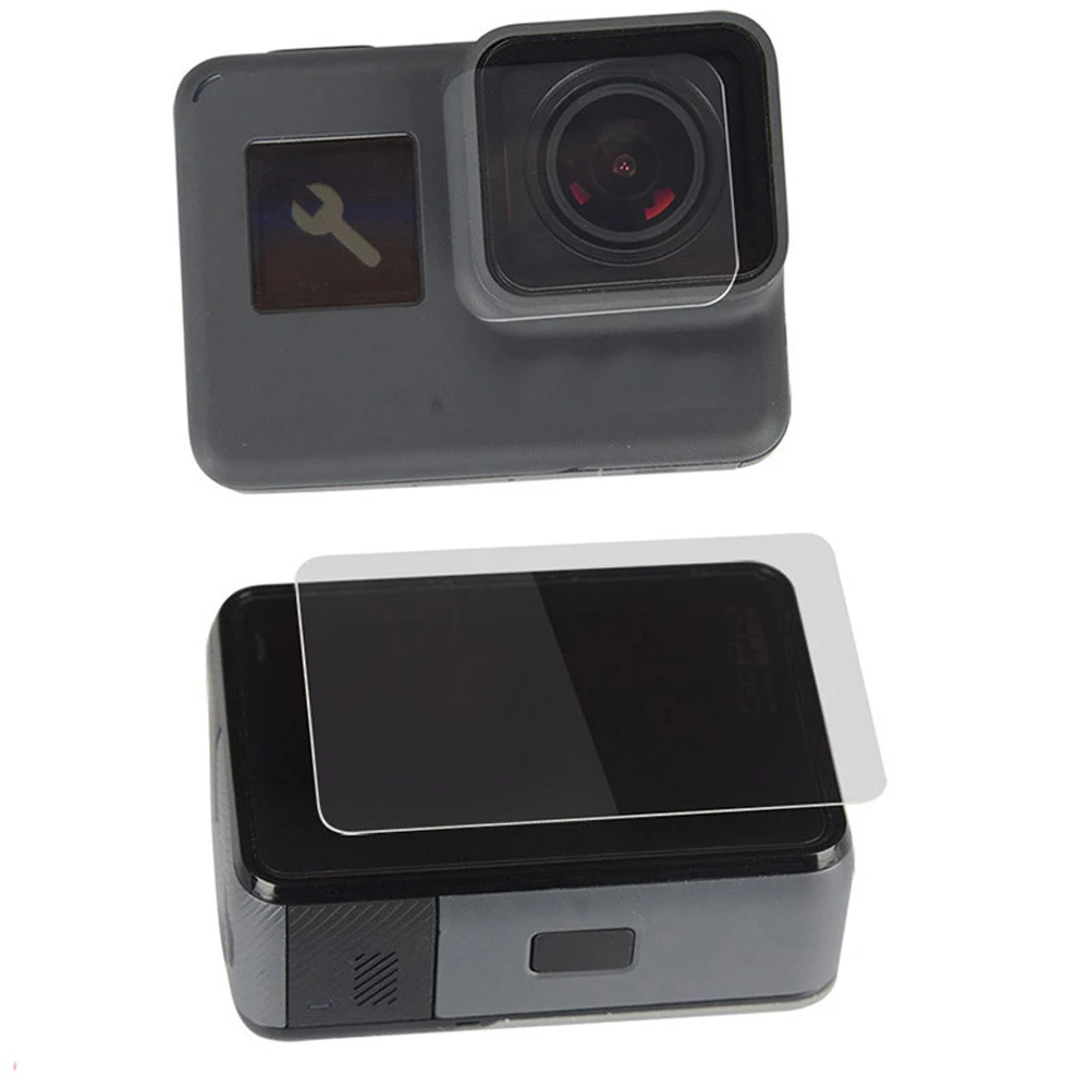 Протектор из закаленного стекла для Go Pro Gopro Hero 5 6 7 8 Hero5 Hero6 Hero7 крышка объектива камеры Защитная пленка для ЖК-экрана