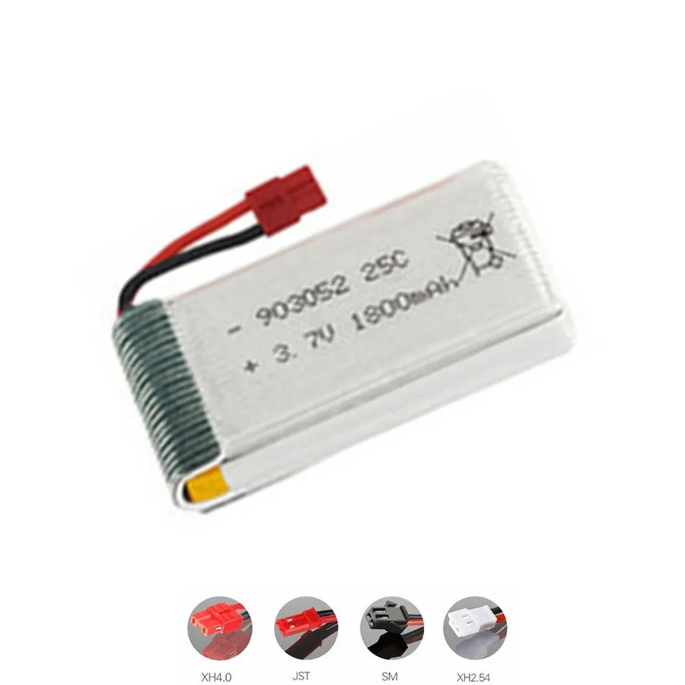 Аккумуляторная батарея 3 7 в 1800 мАч для KY601S SYMA X5 X5S X5C X5SC X5SH X5SW X5HW X5UW M18 H5P HQ898 H11D H11C lipo