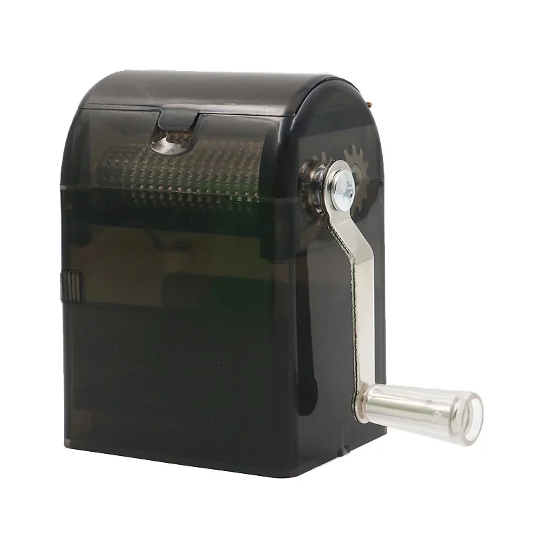 

1pc Hand Crank Crusher Tobacco Cutter With Tobacco Storage Case Hand Muller Smoking Case Smoking Accessories Tobacco Grinder