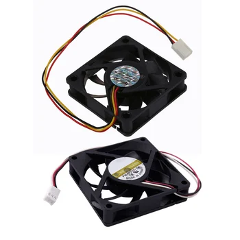 

CPU Fan Radiator Fan 60 x 60 mm Box Computer - Black & Computer Case Cooler 12V 7CM 70MM PC CPU Cooling Cooler Fan