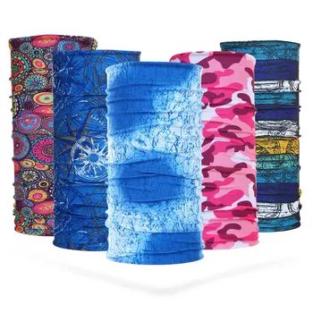 

1pc New Cycling Riding Headscarf Skull 3D Seamless Bandana Scarf Motorcycle Hiking Hunting Outdoor Face Mask Fishing Scarves