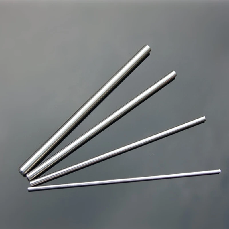 

Diameter 2/3/4/5/6/8/10/12mm Toy Axle L100-200mm Steel Drive Shaft Rustproof Axis for DIY RC Model Propeller/Motor/Car Wheel