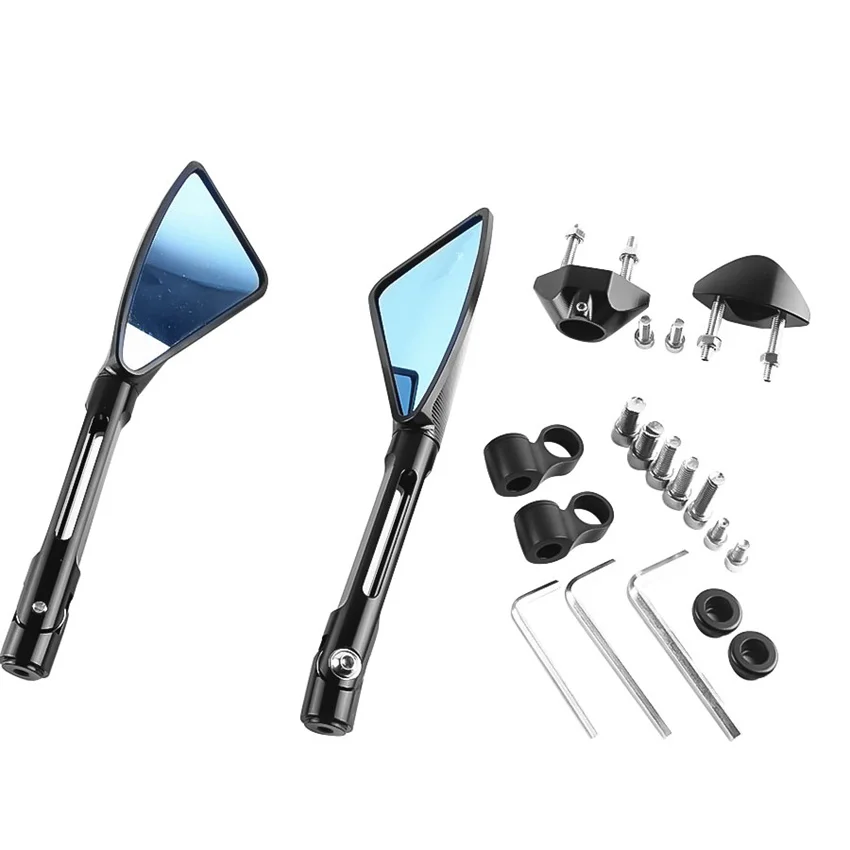 

Rear View Side Mirrors For Yamaha YZF R6 2008-2015 2009 2010 2011 2012 2013 2014 YZF-R6 Black