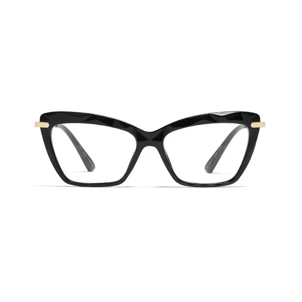 MINCL/близорукие очки женские кошачьи близорукости очки для женщин оптическая близорукость черные очки Рамка-от 0 до 4,0 с коробкой NX