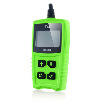 

JDiag FasCheck BT200 12V Auto Battery Tester Car Cranking and Charging System Test Scan Tool Battery Analyzer Diagnostic Tool