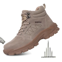 Chaussures de sécurité pour hommes, baskets de travail résistantes à la perforation, bottes de sécurité indestructibles avec bout en acier, nouvelle collection 