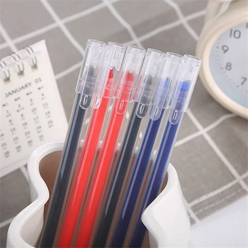 

1/5/10 Pcs 0.5mm Novelty Gel Pens Simple Pens Kawaii Neutral Pens For Kids Girls Gift School Office Supplies Korean Stationery