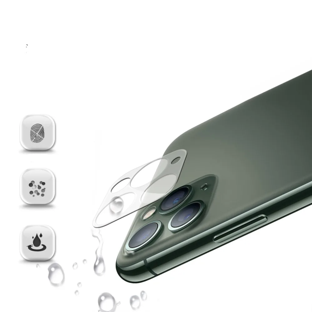 2 шт 3D полное покрытие камеры стекло протектор для iphone 11 Pro Max 0,2 мм прозрачный объектив стекло Защита